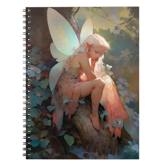 Carnet Fairy Girl'Imaginaire Art (Devant)