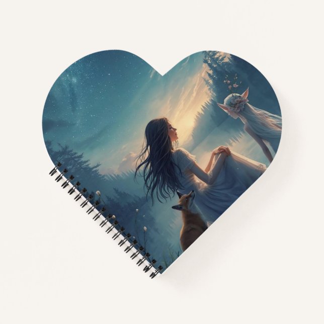 CARNET FAIRY SISTERS AND THE FOX (Devant)