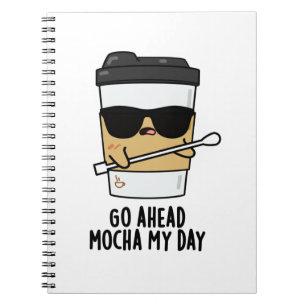 Carnet Fais avancer mon jour avec Mocha Blague de café dr
