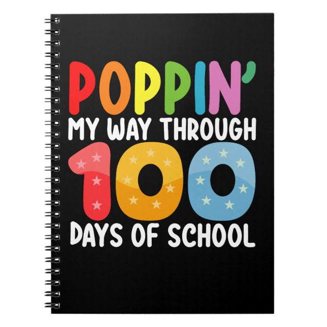 Carnet Faisant mon chemin à travers 100 jours d'école en  (Devant)