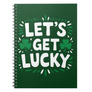 Carnet Faisons de la chance Shamrock Funny St Patrick's D