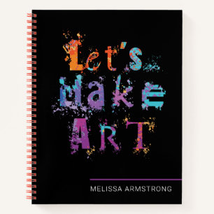 Carnet Faisons de l'art moderne Sketchbook pour les artis