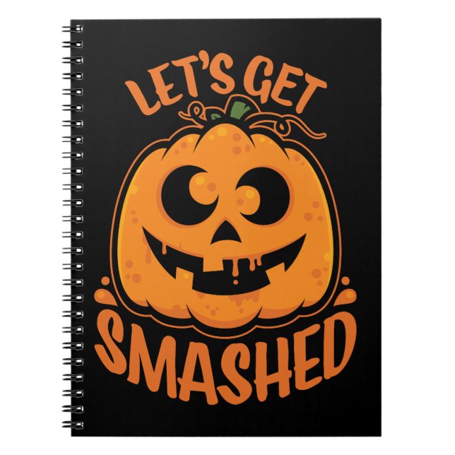 Carnet Faisons tomber Tipsy Halloween Jack-O’-Lantern (Devant)