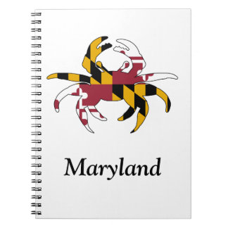 Carnet fait sur commande de crabe du Maryland