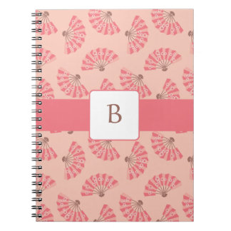 Carnet fait sur commande de monogramme de fans