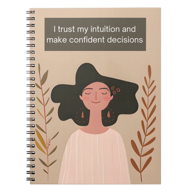 Carnet Faites confiance à votre intuition (Devant)