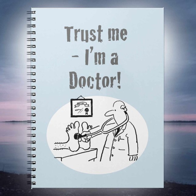 Carnet « Faites-moi confiance - Je suis médecin ». Dessin (Créateur téléchargé)
