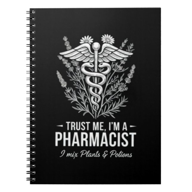 Carnet Faites-moi confiance, je suis pharmacien Apothicai (Devant)