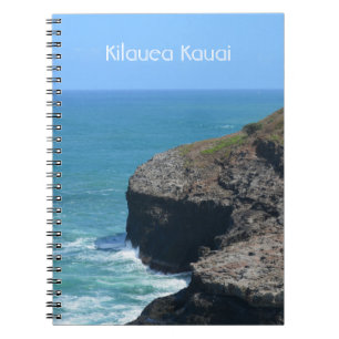 Carnet Falaises Océaniques Kilauea Kauai Hawaii (ma photo