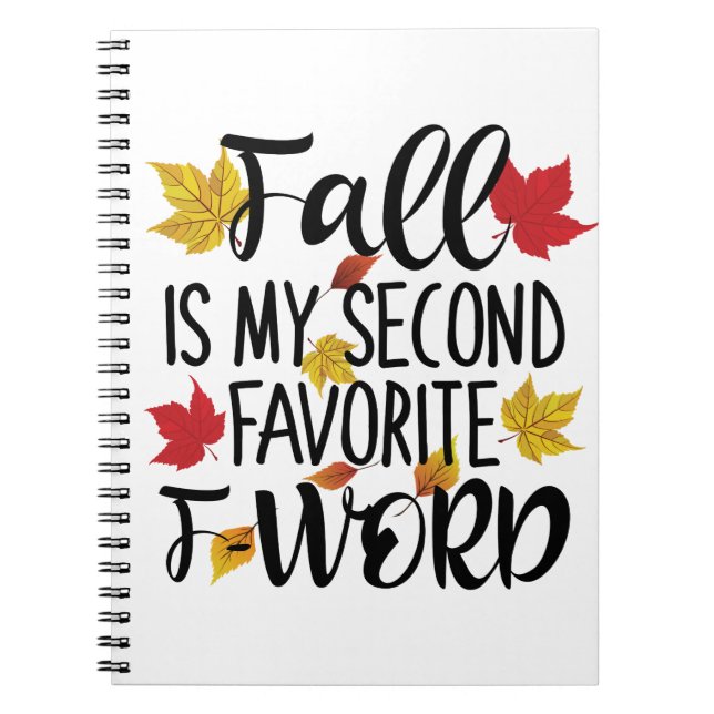 Carnet Fall est My Second Favorite F-Word (Devant)