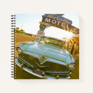 Carnet Fameux motel Blue Swallow sur la route 66