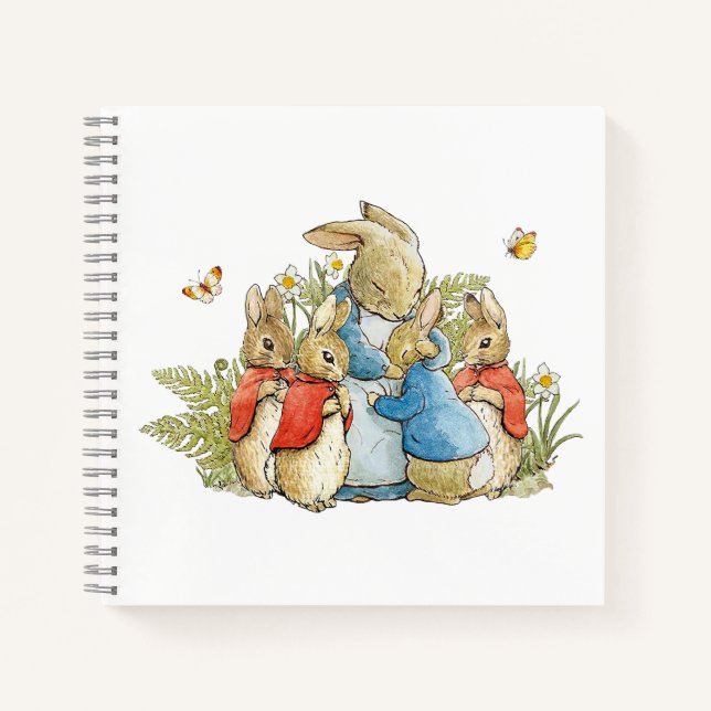 Carnet Famille de lapins classique (Devant)