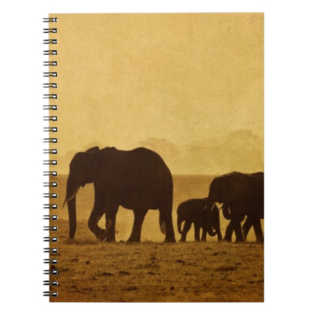 Carnet Famille d'éléphant (Devant)