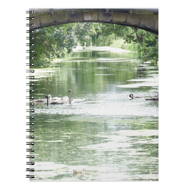 Carnet Famille Swan Sur Rivière (Devant)
