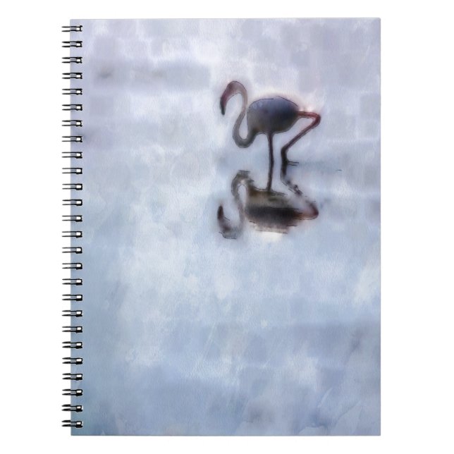 Carnet Famingo Marcher Dans L'Eau Heather (Devant)