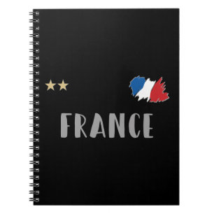 Carnet Fan de football France Chemise Française