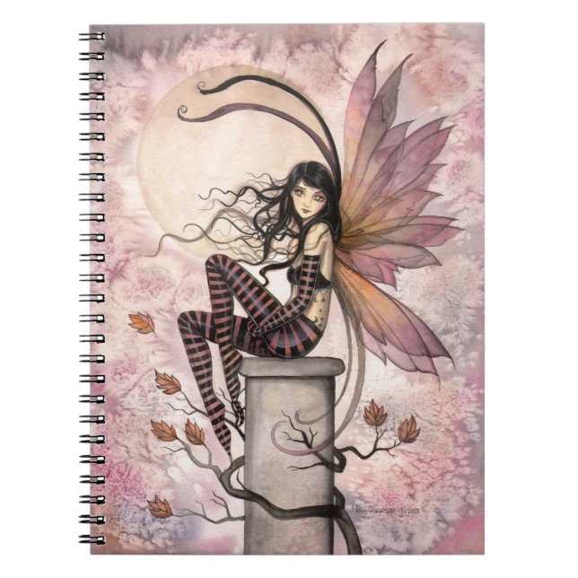 Carnet Fantaisie d'art féerique des brises d'automne (Devant)