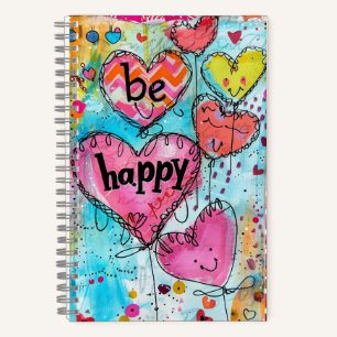 Carnet *~* Fantaisie Florale Fantaisiste Heureux AN1 Col