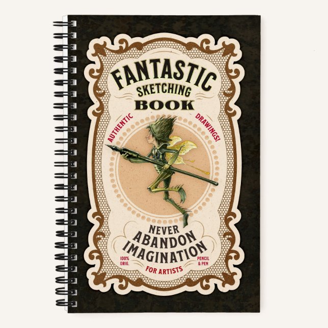 Carnet “Fantastic Sketching Book” 5.5 x 8.5" (Recto)