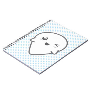 Carnet fantôme de Kawaii Winking