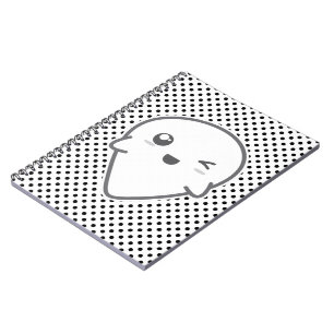 Carnet fantôme de Kawaii Winking