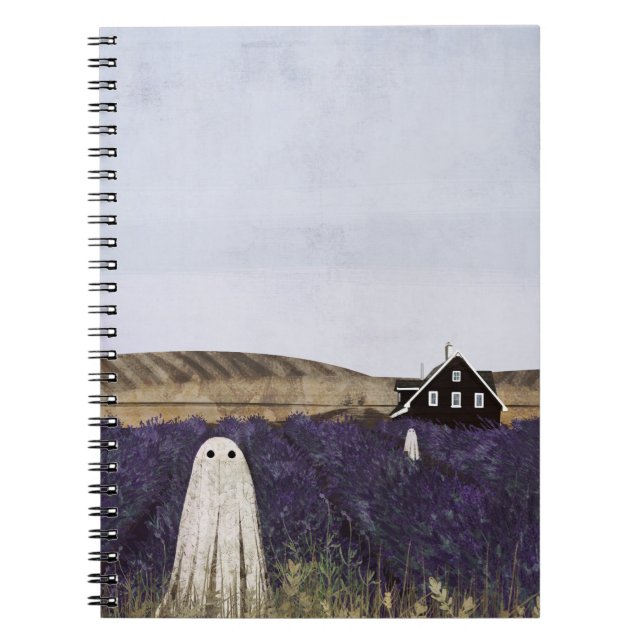 Carnet Fantôme de lavande (Devant)