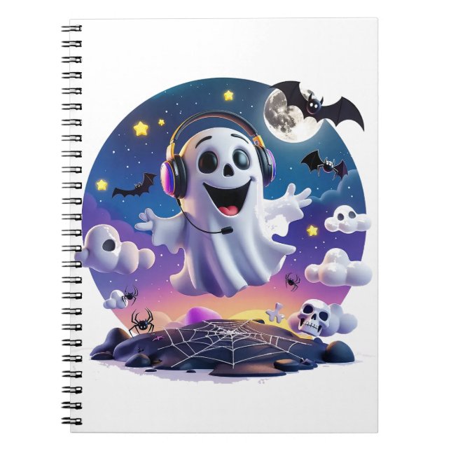 Carnet Fantôme de musique (Devant)
