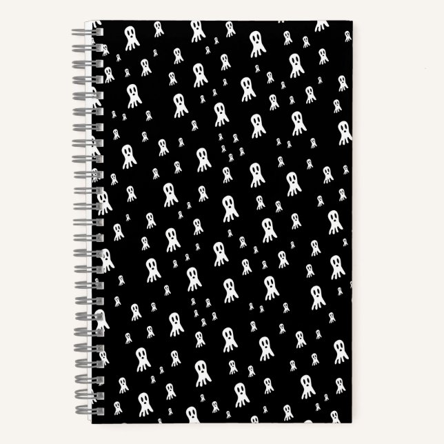 Carnet Fantômes sombres d'Halloween  (Recto)