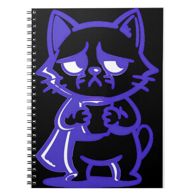 Carnet Fatigué mais Iconique 😭 (Devant)