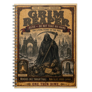 Carnet Faucheur, Monstre de Cirque Vintage