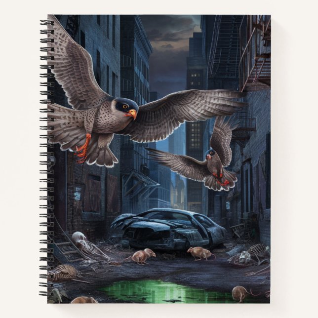 Carnet Faucon Pelerin 02 (Devant)