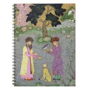 Carnet Fauconnier avec le guépard de compagnon et