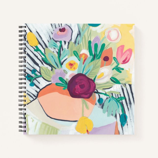 Carnet Fauvist Floral II (Devant)