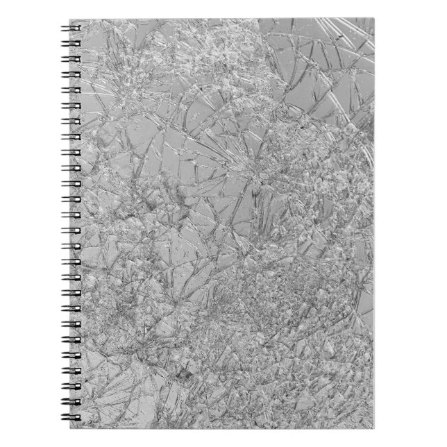 Carnet Faux Cracké Conception cassée - Drôle Dissuasion d (Devant)