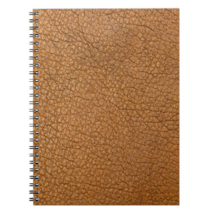 Carnet faux look en cuir