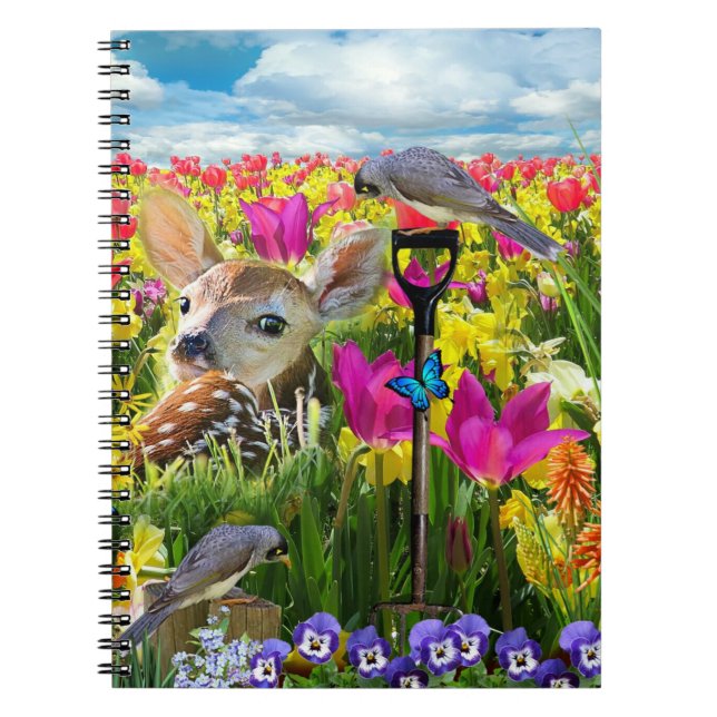 Carnet Fawn Birds (Devant)
