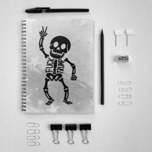 Carnet FDT Trump Funny Anti Trump Skeleton
