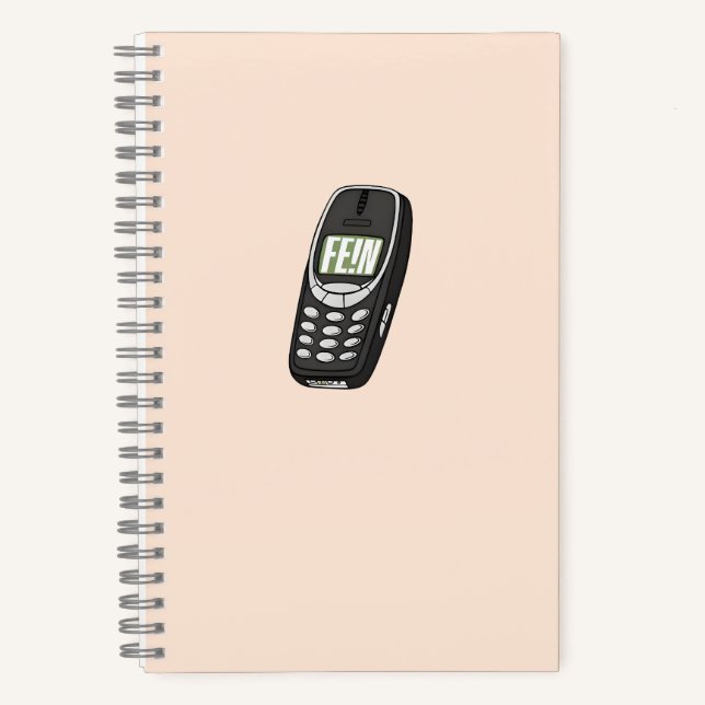 Carnet FE ! N : Une nostalgie de Nokia (Recto)