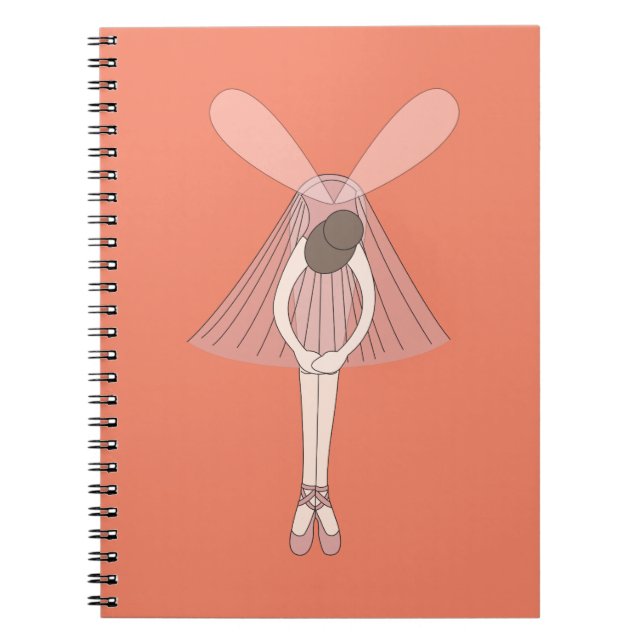 Carnet Fée Ballerine illusima (Devant)