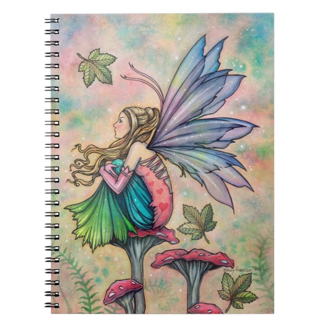 Carnet Fée de contemplation silencieuse Art par Molly Har (Devant)
