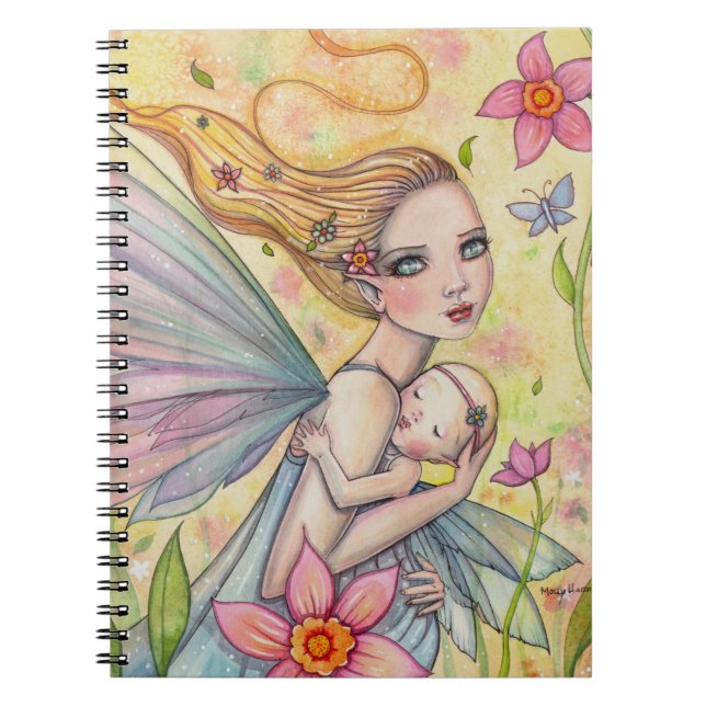 Carnet Fée de la maternité Mère et bébé Illustration (Devant)