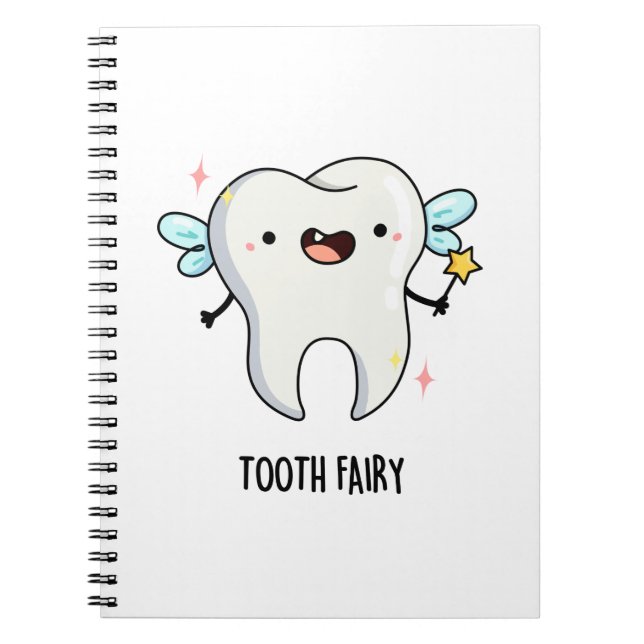 Carnet Fée des Dents Blague Dentaire Drôle  (Devant)