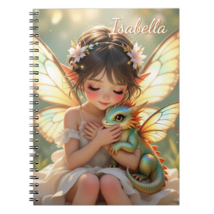 Carnet Fée et Dragon Conte de Fées Anime Chibi
