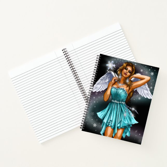 Carnet Fée féminine magique (Intérieur)