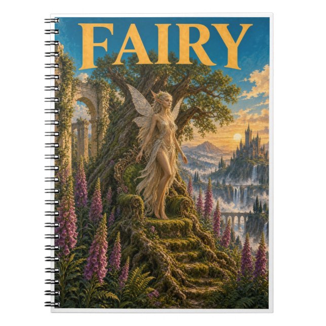 Carnet Fée, Monstre de Fantastique Gothique (Devant)