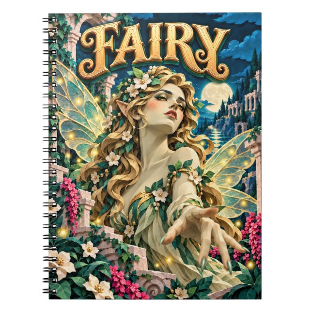 Carnet Fée, Monstre de Papier Découpé (Devant)