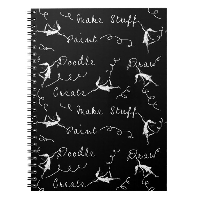 Carnet Fées d'art au travail (Devant)