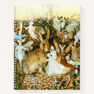 Carnet Fées et lapin
