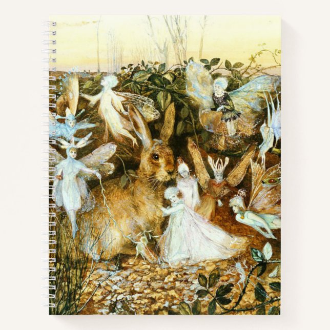 Carnet Fées et lapin (Devant)