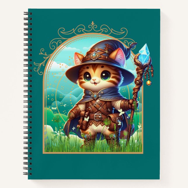 Carnet Feline Imaginaire Adventure (Devant)